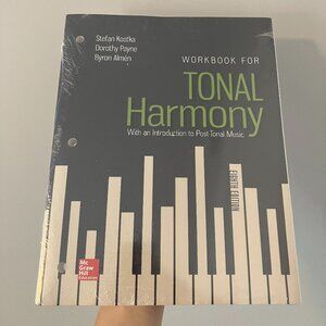 Workbook for Tonal Harmony, 8th Edition (McGraw-Hill Education)